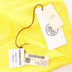 Hermès Carré 90 "BOVCLERIE MODERNE" Silk handkerchief in Yellow