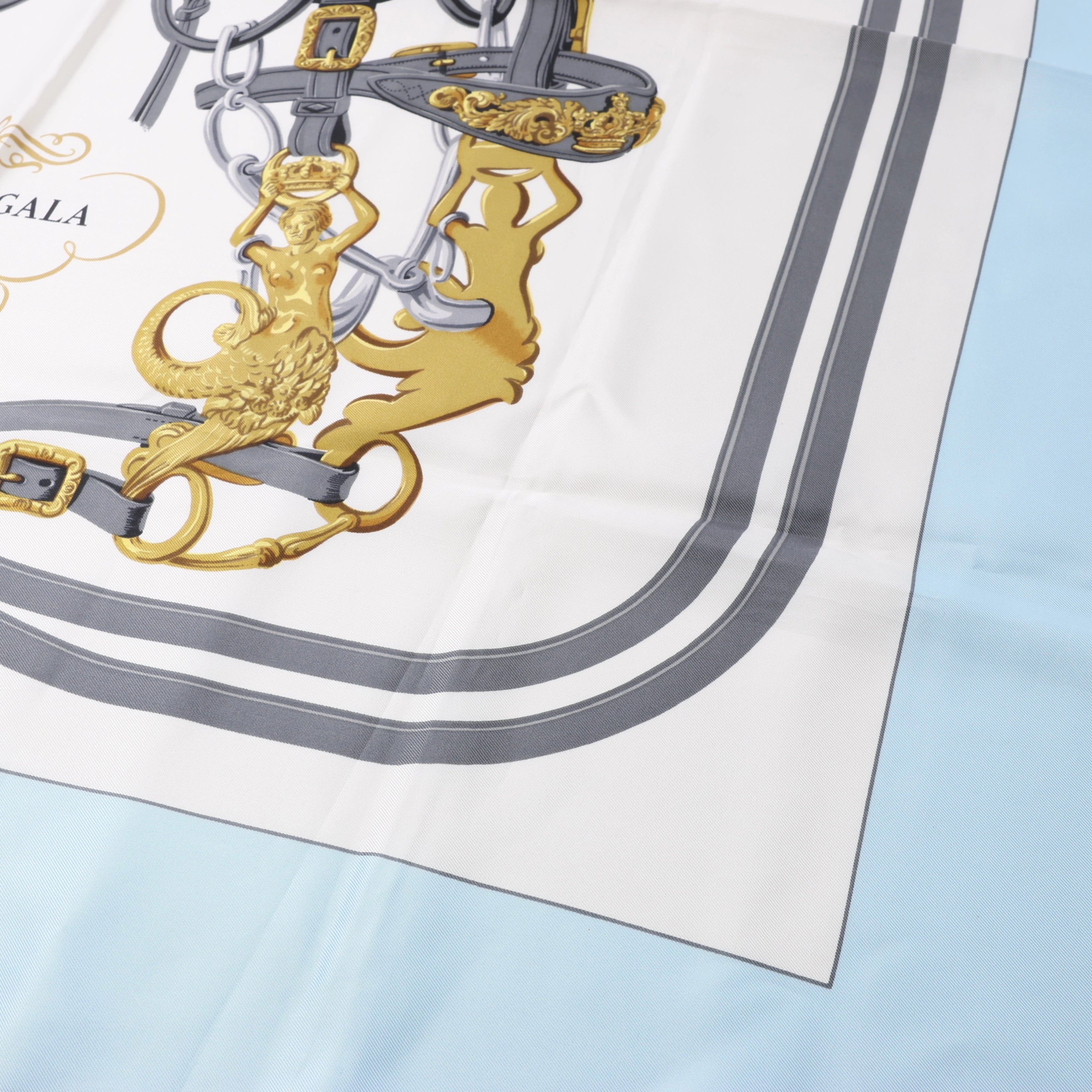 Hermès Pañuelo de Seda Carré 90 "Novias De Gala"