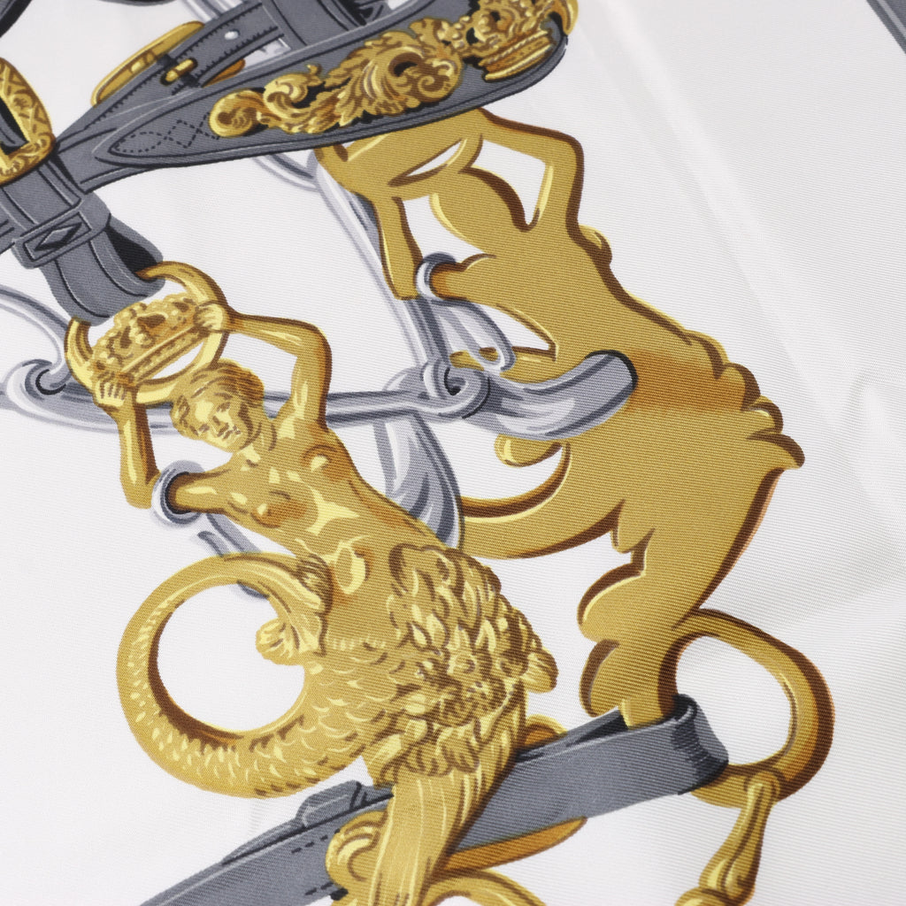 Hermès Pañuelo de Seda Carré 90 "Novias De Gala"