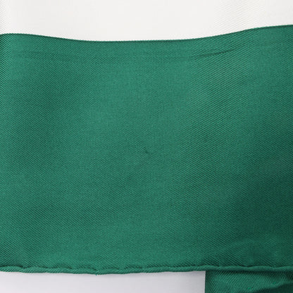 Hermès Carré 90 "BRIDES de GALA" Silk handkerchief in Green