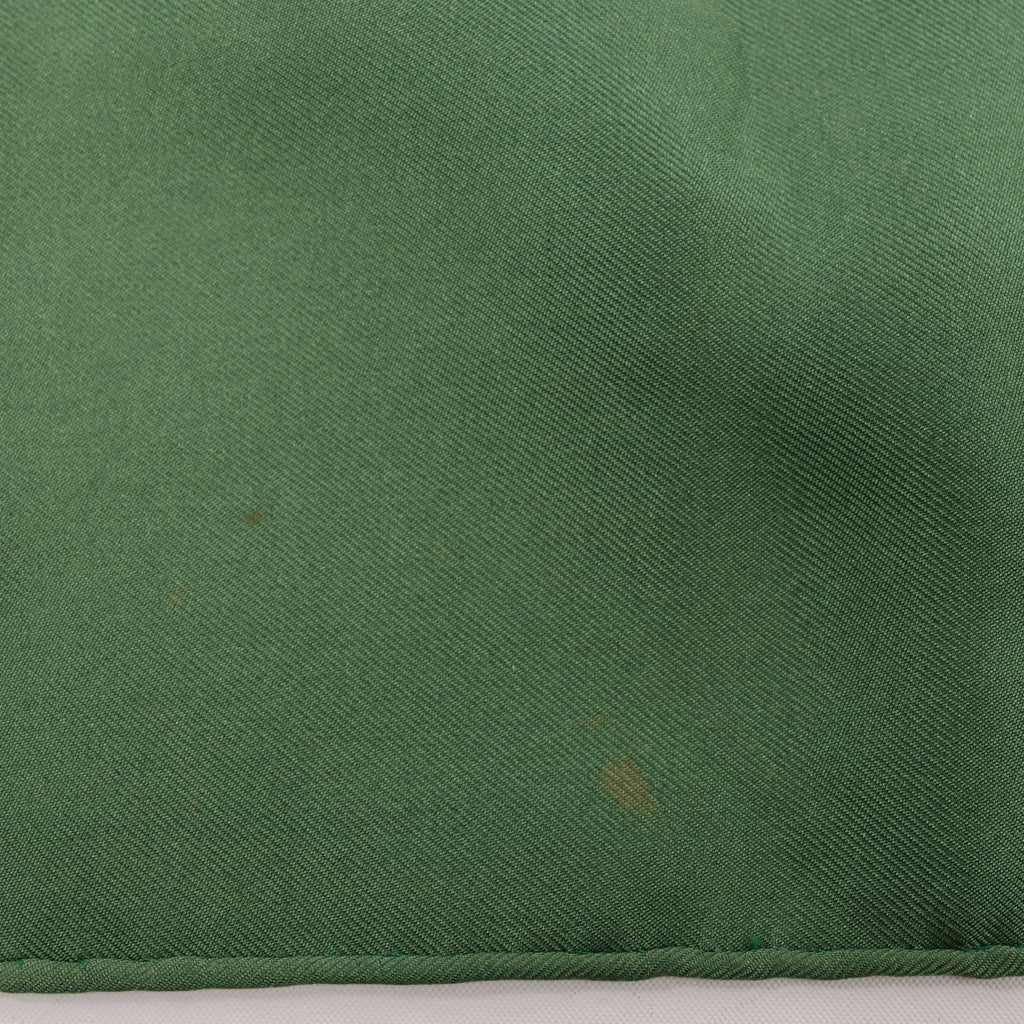 Hermès Carré 90 "BRIDES de GALA" Silk handkerchief in Green