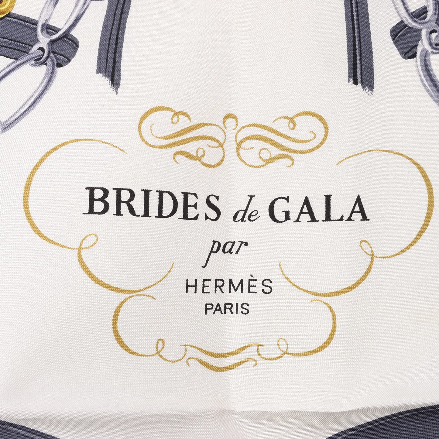 Hermès Carré 90 "BRIDES de GALA" Silk handkerchief in Pink