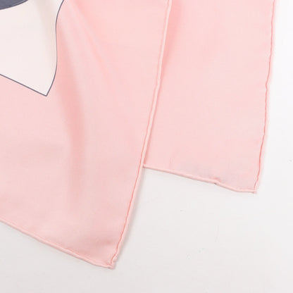 Hermès Carré 90 "BRIDES de GALA" Silk handkerchief in Pink