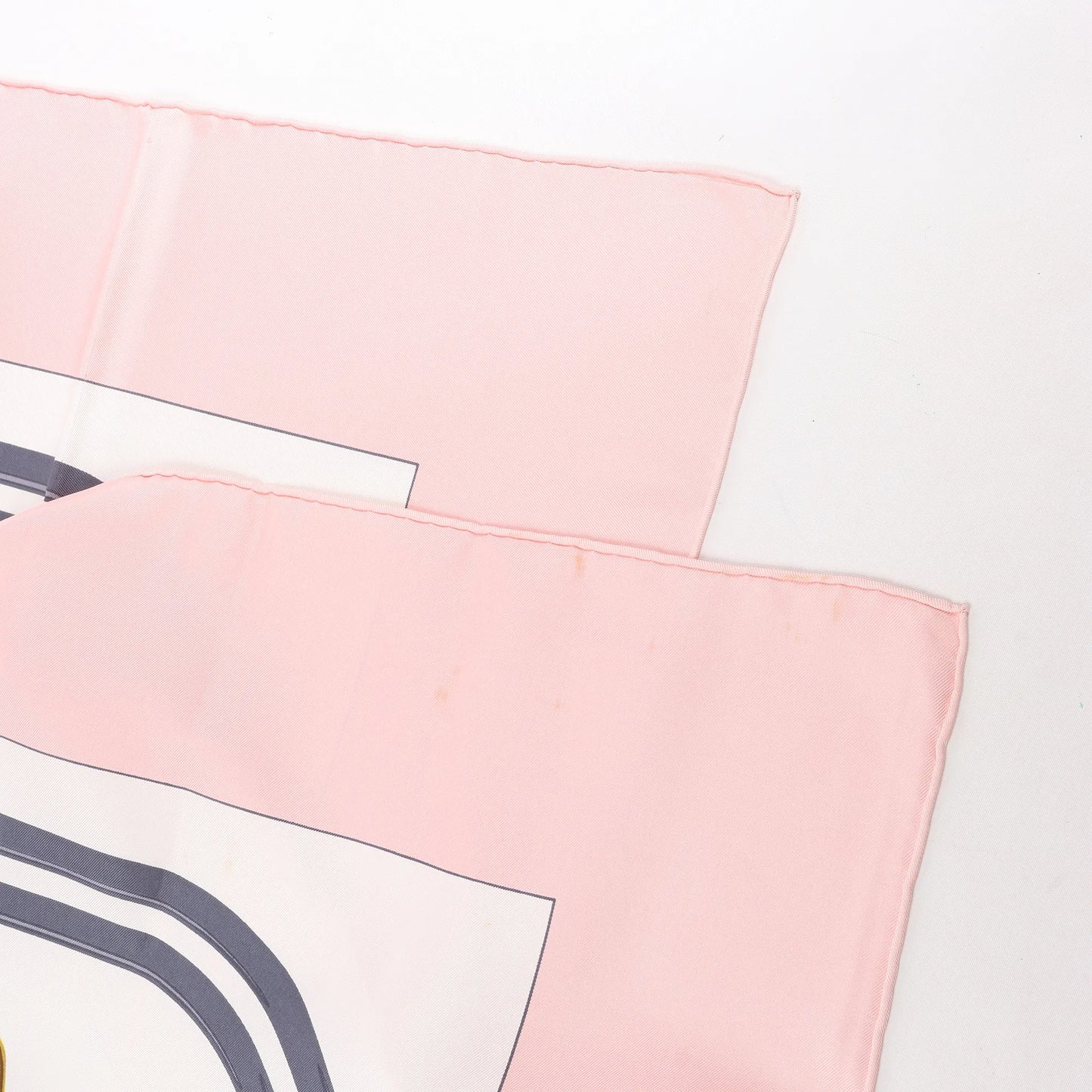 Hermès Carré 90 "BRIDES de GALA" Silk handkerchief in Pink