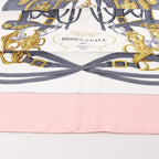 Hermès Carré 90 "BRIDES de GALA" Silk handkerchief in Pink