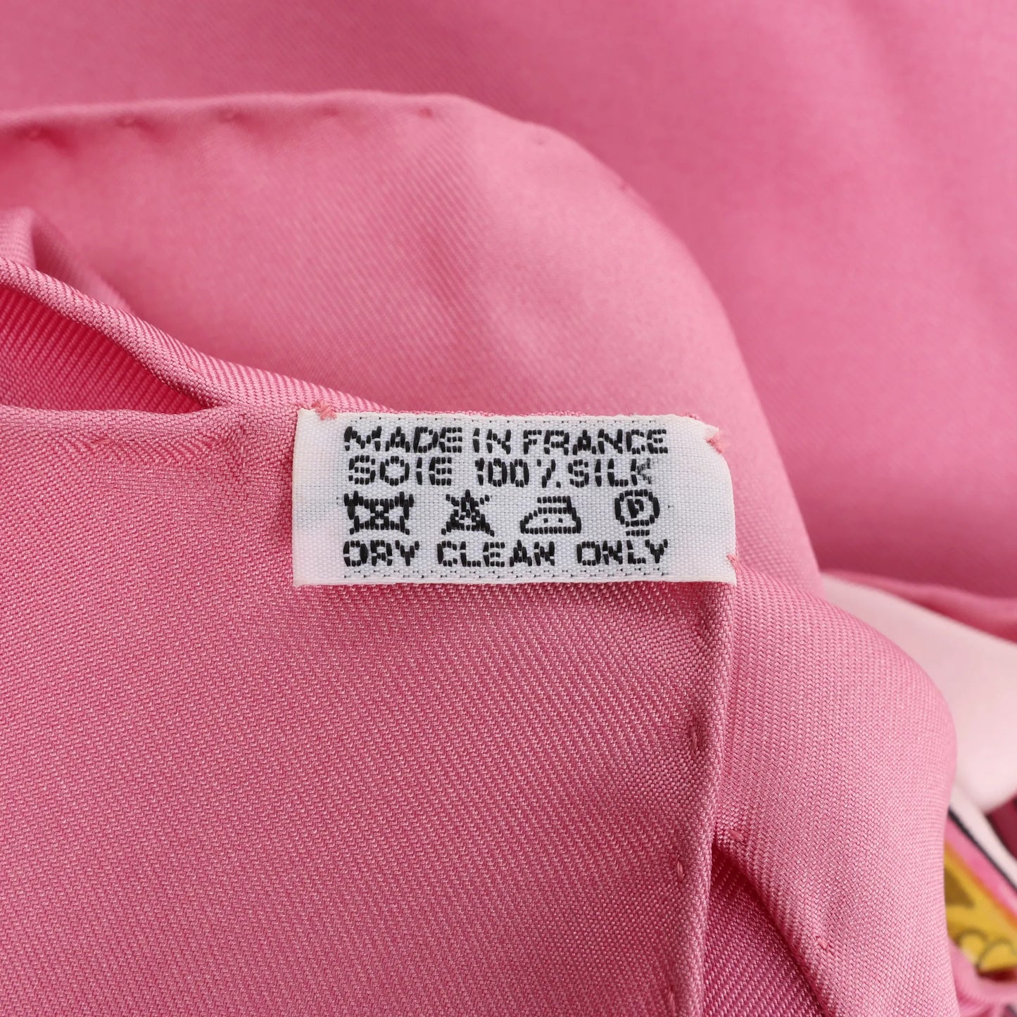 Hermès Carré 90 "BRIDES de GALA" Silk handkerchief in Pink