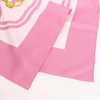 Hermès Carré 90 "BRIDES de GALA" Silk handkerchief in Pink