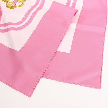 Hermès Carré 90 "BRIDES de GALA" Silk handkerchief in Pink