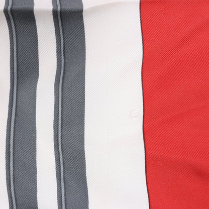 Hermès Carré 90 "BRIDES de GALA" 100% Silk Scarf in Red