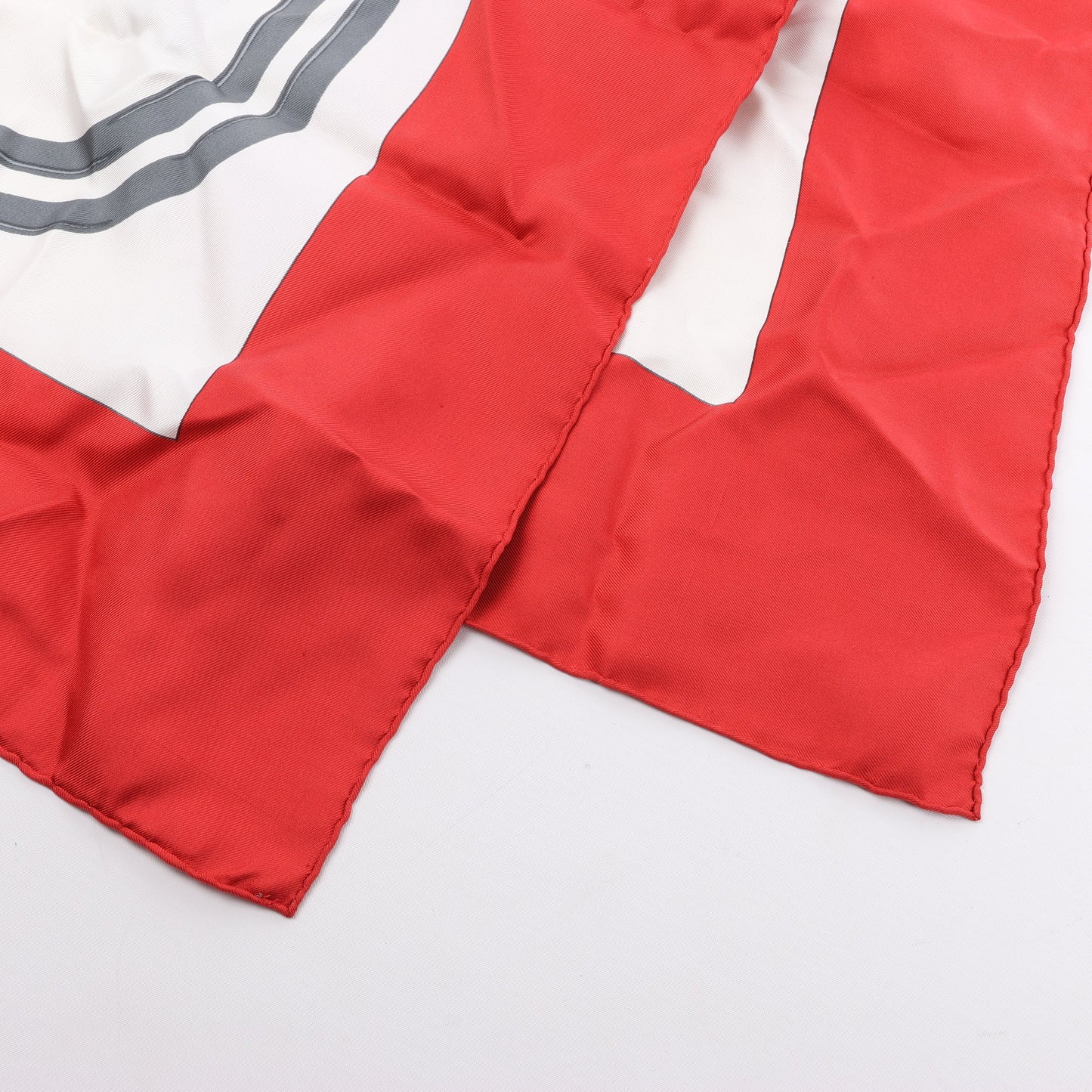 Hermès Carré 90 "BRIDES de GALA" 100% Silk Scarf in Red