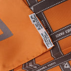 Hermès Carré 90 "Bolduc Ribbon" Silk handkerchief in Orange