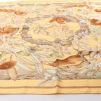 Hermès Carré 90 "CASSE NOISETTE" Silk handkerchief in Yellow x Brown
