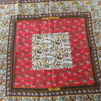 Hermès Carré 90 "CHASSE en INDE" Silk handkerchief in Blue
