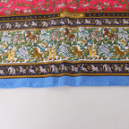 Hermès Carré 90 "CHASSE en INDE" Silk handkerchief in Blue