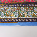 Hermès Carré 90 "CHASSE en INDE" Silk handkerchief in Blue