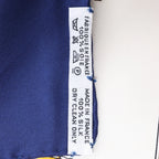 Hermès Carré 90 "CHEVAUX DE TRAIT" Silk handkerchief in Navy Blue