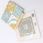 Hermès Carré 90 "CIELS BYZANTINS" Silk handkerchief in Yellow