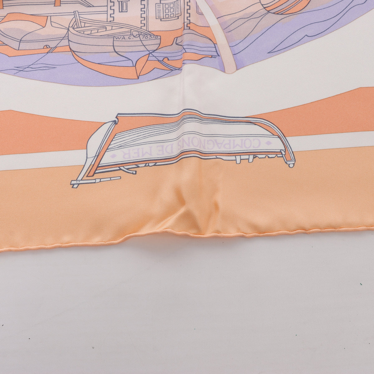 Hermès Pañuelo de Seda Carré 90 "Novias De Gala"