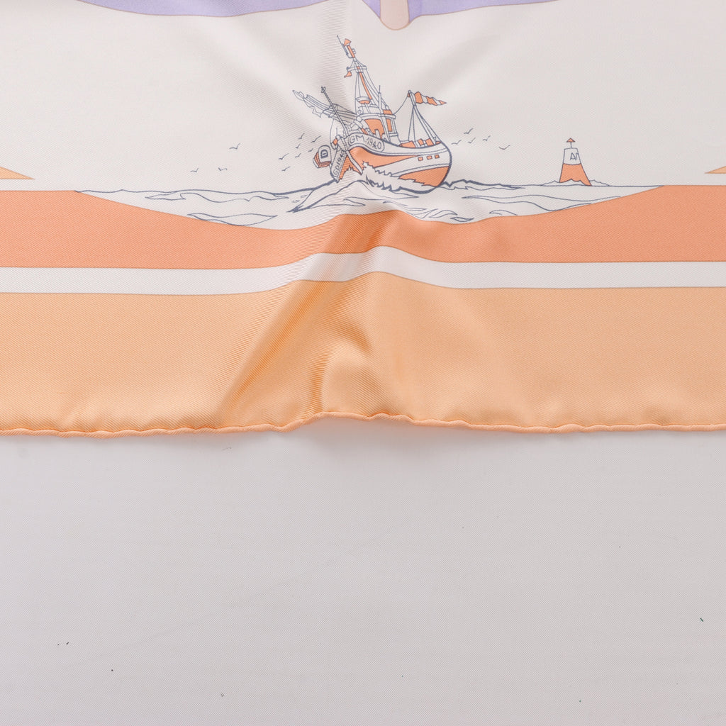 Hermès Pañuelo de Seda Carré 90 "Novias De Gala"