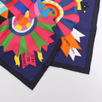 Hermes Carré 90 "Cheval de Fete" Silk handkerchief in Multicolor