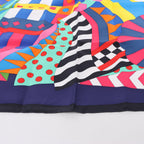 Hermes Carré 90 "Cheval de Fete" Silk handkerchief in Multicolor
