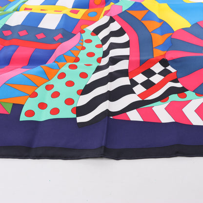 Hermes Carré 90 "Cheval de Fete" Silk handkerchief in Multicolor