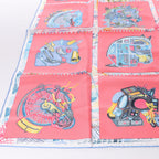 Hermès Carré 90 "Chevaloscope" Silk Scarf in Pink