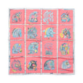 Hermès Carré 90 "Chevaloscope" Silk Scarf in Pink