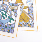 Hermès Carré 90 "DUELS ONIRIQUES" Silk handkerchief in Multicolor
