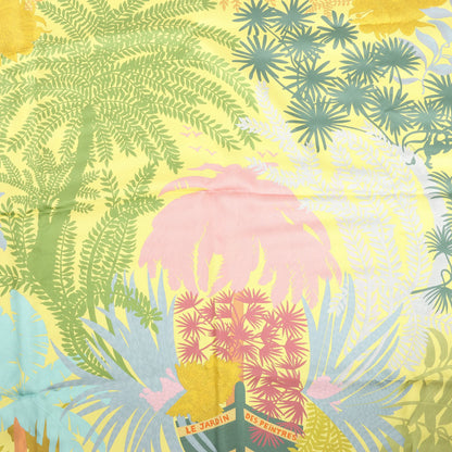 Hermès Carré Double face 90 "LES JARDIN DES PEINTRES" Silk handkerchief in Multicolor