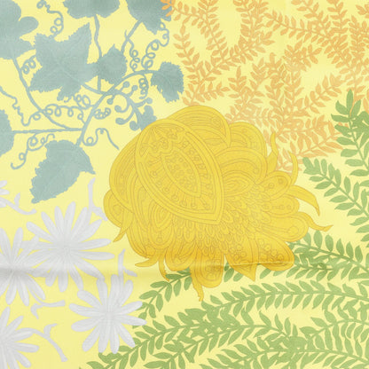 Hermès Carré Double face 90 "LES JARDIN DES PEINTRES" Silk handkerchief in Multicolor
