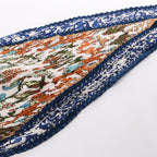 Hermès Carré 90 "EARLY AMERICA" 100% Silk Scarf in Navy