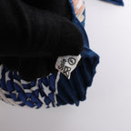Hermès Carré 90 "EARLY AMERICA" 100% Silk Scarf in Navy