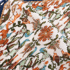 Hermès Carré 90 "EARLY AMERICA" 100% Silk Scarf in Navy