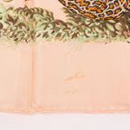 Hermès Carré 90 "EQUATEUR" Silk handkerchief in Pink