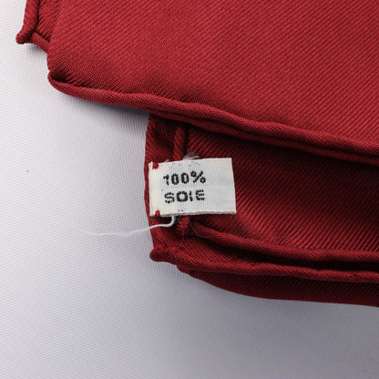 Hermès Carré 90 "ETRIERS" Silk handkerchief in Red