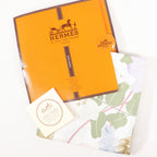 Hermès Carré 90 "Flora Graeca" Silk handkerchief in Beige