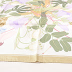 Hermès Carré 90 "Flora Graeca" Silk handkerchief in Beige