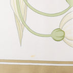 Hermès Carré 90 "Flora Graeca" Silk handkerchief in Beige