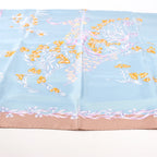 Hermès Carré 90 "H.d'Origny" Silk handkerchief in Blue