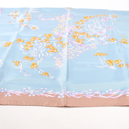 Hermès Carré 90 "H.d'Origny" Silk handkerchief in Blue