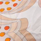 Hermès Carré 90 "HERMES ELECTRIQUE" Silk handkerchief in Beige
