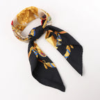 Hermès Carré 90 "HOMMAGE A CHARLES GARNIER" Silk handkerchief in Black