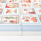 Hermès Carré 90 "IMAGERIE" Silk handkerchief in Blue