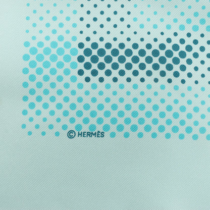 Hermès Carré 90 "JOSEPHINE DANSE" Silk handkerchief in Blue