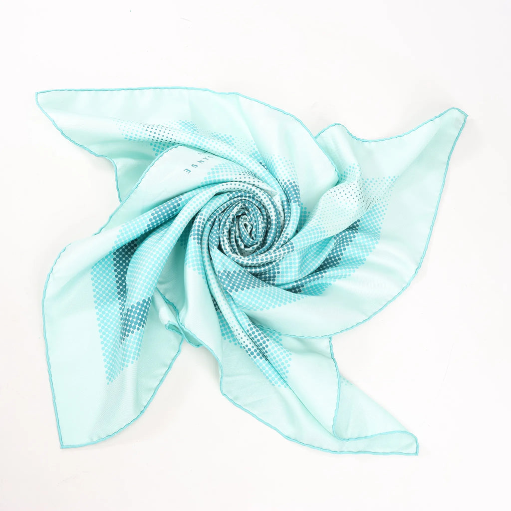 Hermès Carré 90 "JOSEPHINE DANSE" Silk handkerchief in Blue