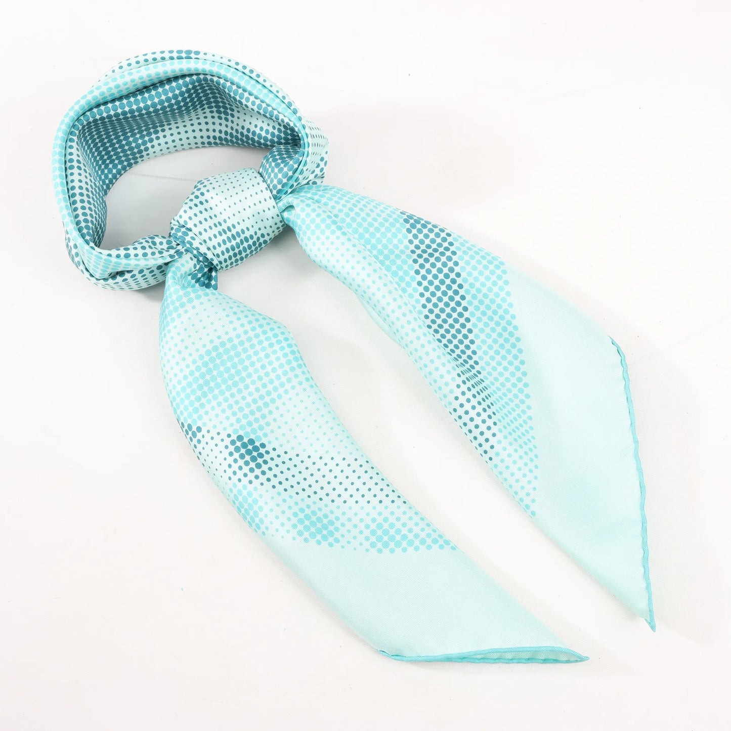 Hermès Carré 90 "JOSEPHINE DANSE" Silk handkerchief in Blue