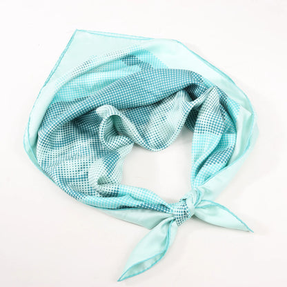 Hermès Carré 90 "JOSEPHINE DANSE" Silk handkerchief in Blue