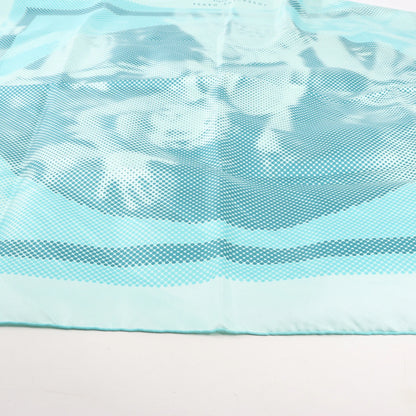 Hermès Carré 90 "JOSEPHINE DANSE" Silk handkerchief in Blue