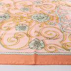 Hermès Carré 90 "JOUVENCE" Silk handkerchief in Orange